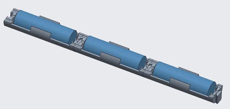 18650 / 21700 Tube Battery Holders   