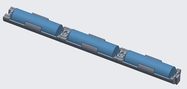 18650 / 21700 Tube Battery Holders   