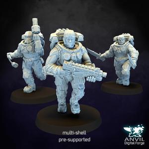Exo-Lord Coalition Marines – Anvil Digital Forge January 2024