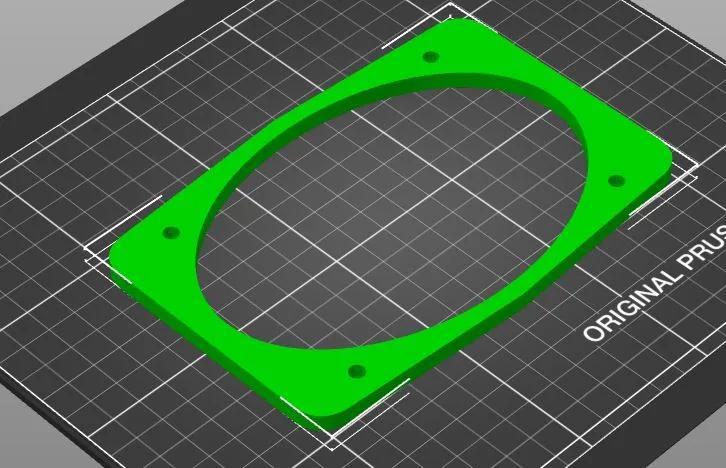 Corvette C3 dash speaker spacer