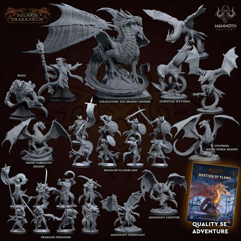 Solaris Drakarum Collection – The Immortal Flame: Ch. 3 (+ 5e Adventure)