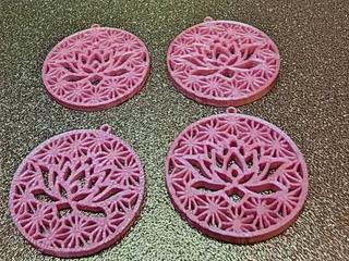 Lotus Flower Earrings