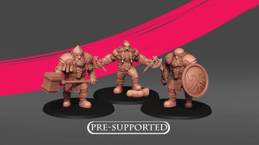 Dwarven Soldiers