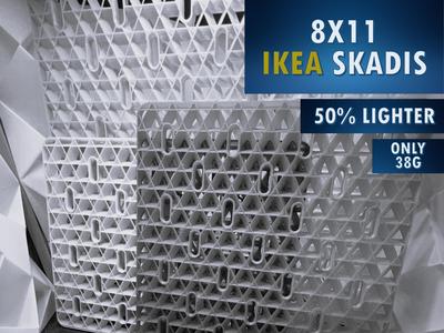 8×11 IKEA SKADIS, Lightweight – 50% Lighter