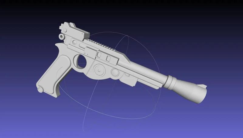Star Wars The Mandalorian Blaster Pistol   