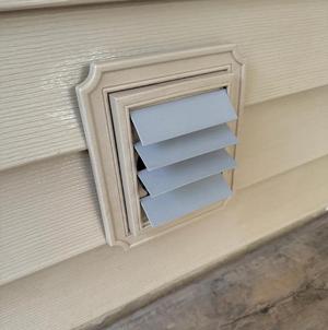 Dryer Exhaust Vent Flap