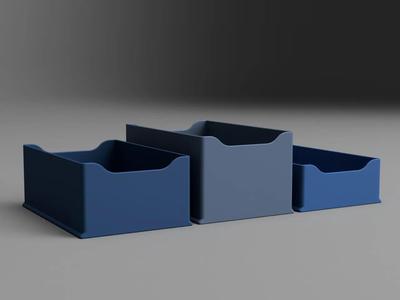 Higher drawers (Versatile Stackable Storage Box System)