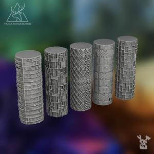 Rollers for fantasy and sci-fi terrain, dioramas, DnD (D&D)