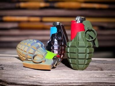 Grenade Bic Sleeve #2