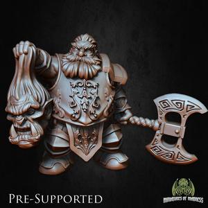 Vognar Cuthroats [PRE-SUPPORTED] Dwarf Fighter