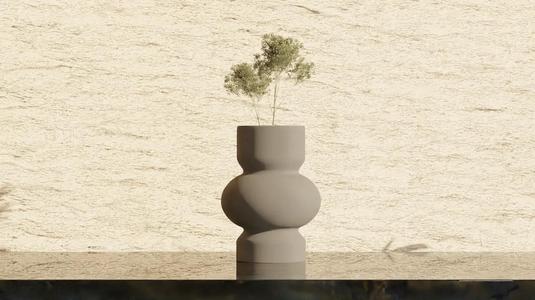 Nordic Style Ceramic Vase – Home Decoration