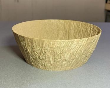 Wood grain bowl | Vase Mode