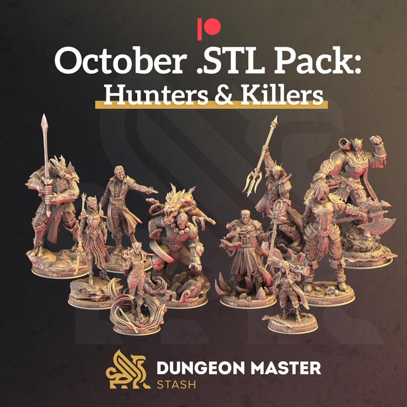 Hunters & Killers (DM Stash Oct ’21 Bundle)