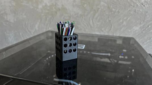 Purge line vase