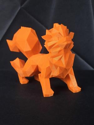 Arcanine Low Poly