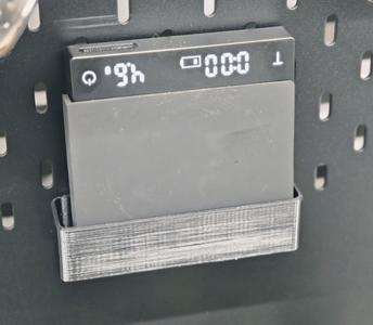IKEA Skadis Pegboard Mini Bomb 2.0 Electronic Scales