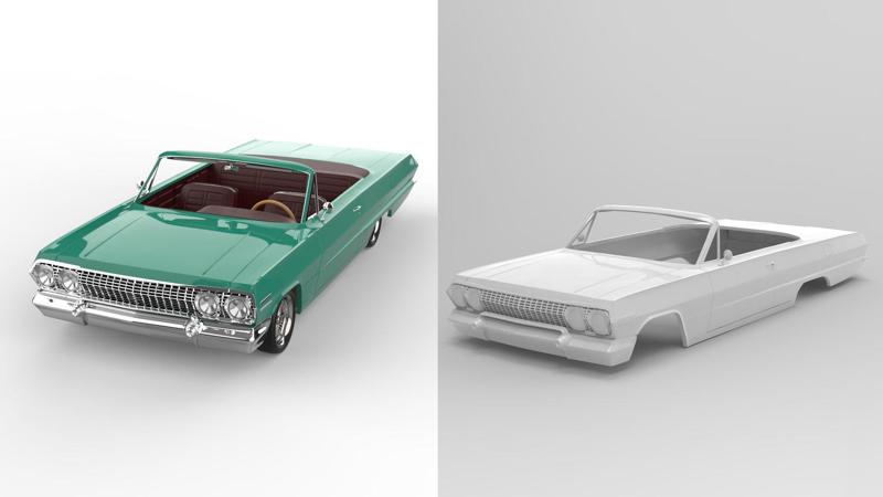 Chevrolet Impala 1963 2 door open top