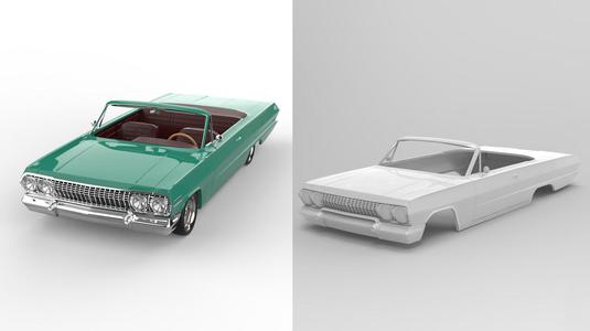 Chevrolet Impala 1963 2 door open top