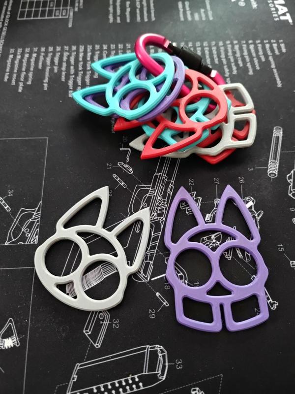 Self Defense Keychains – Fox & Bunny