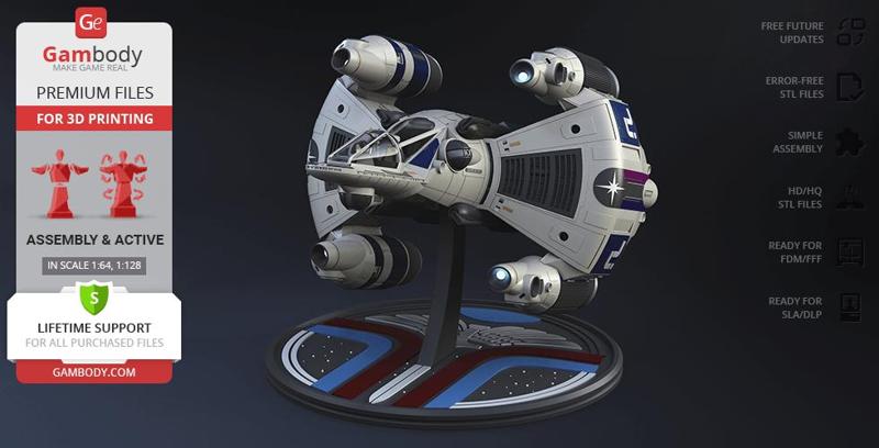 Gunstar 3D Printing Model | Assembly