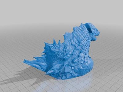 godzilla glasses holder