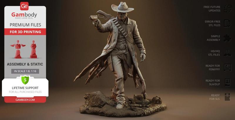 The Ghoul STL files for 3D Printing | Assembly Model