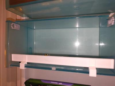 Fride door shelf railing