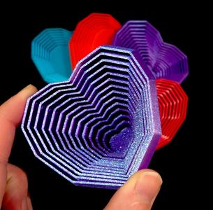 Expanding Heart Fidget