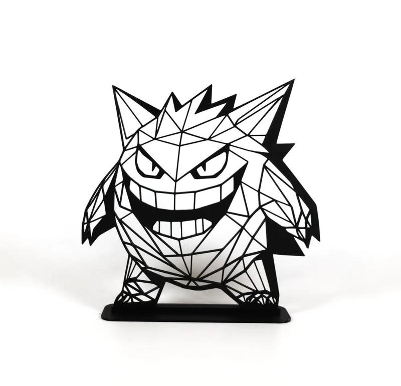 Geometric Low Poly Gengar