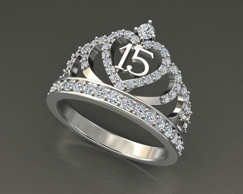 crown ring 15