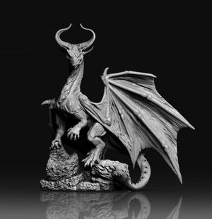 Dragon statue of