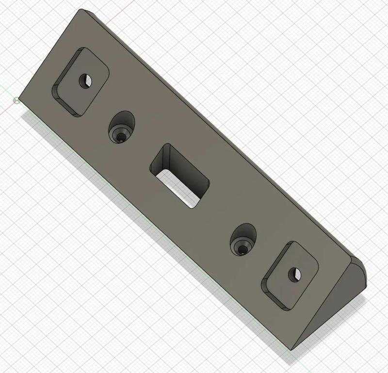 eufy E340 Dual 45 Degree Bracket – Uses 54mm standard doorbell original mounting holes