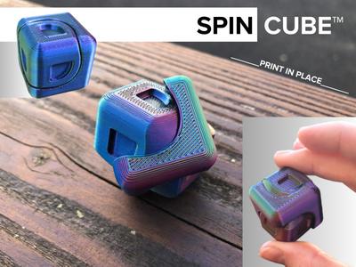 Spin Cube (Print in Place)