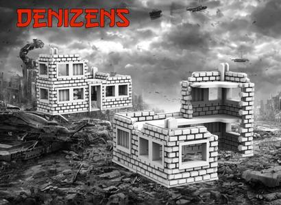 Denizens 8mm Pocket Wargame Large Building No3 – Wargames