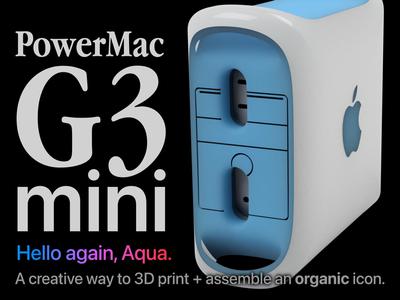 PowerMac G3 Mini for M4 Mac mini