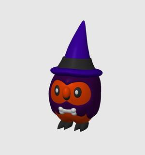 Mage Rowlet Pokemon (Nosupport, 3mf included)
