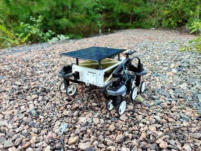 RC Miniature lunar rover