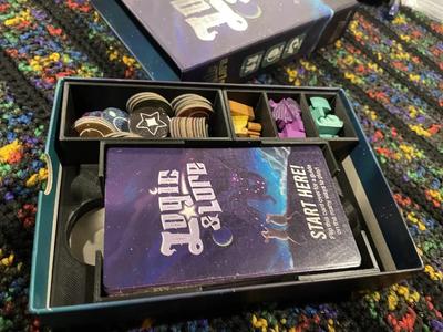 Logic & Lore Game Insert Organizer Tray