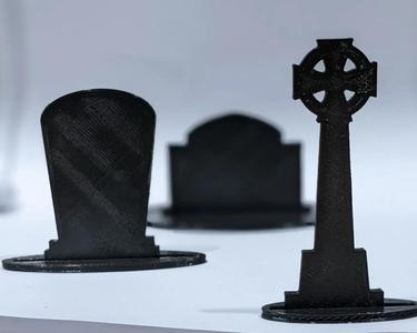 Mini Tombstone Decorations