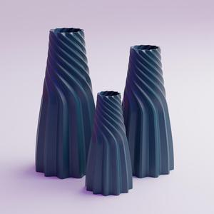 cool twist vase decor idea