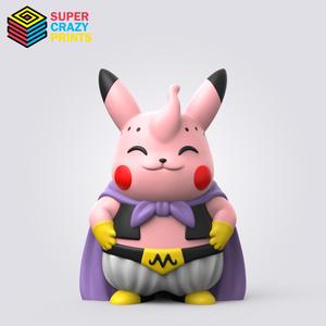 Pikachu MajinBuu (Easy Print No Supports)