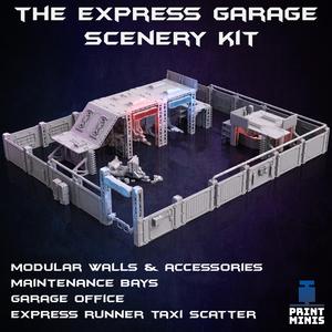 Express Garage Scenery Kit – Raid in Zadorn Collection