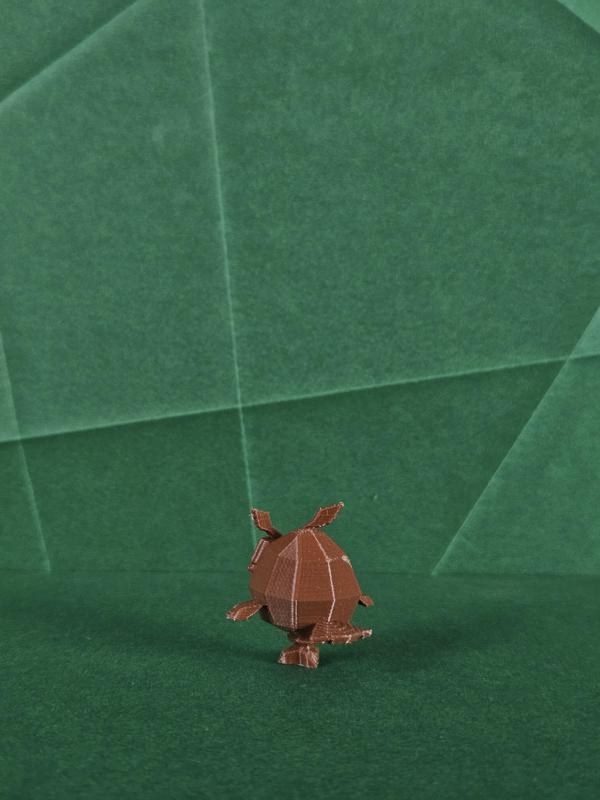Hoothoot Low Poly