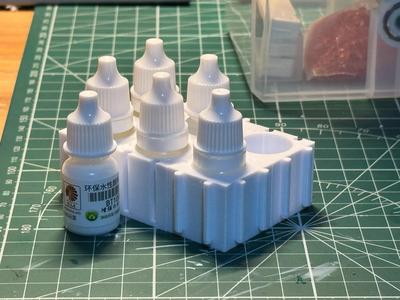Modular Paint Pot Organizer
