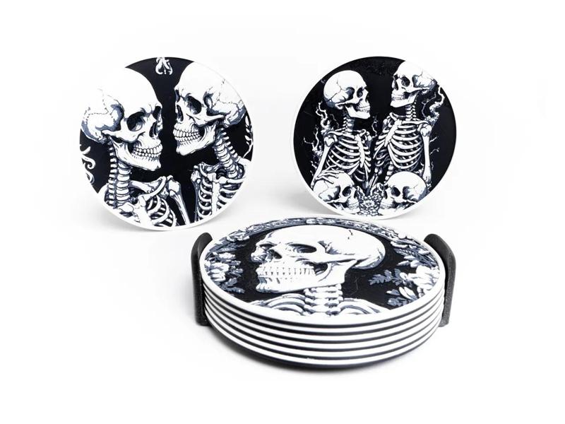 Skeleton Coasters