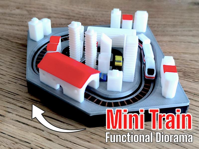 Mini Train – Functional City Diorama