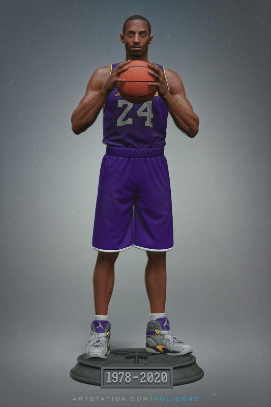 Kobe Bryant Statue – 3D Printable