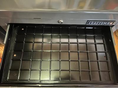 Gridfinity Baseplate for Craftsman Tool Chest Drawers (18 1/16″ W x 10 11/16″ L)