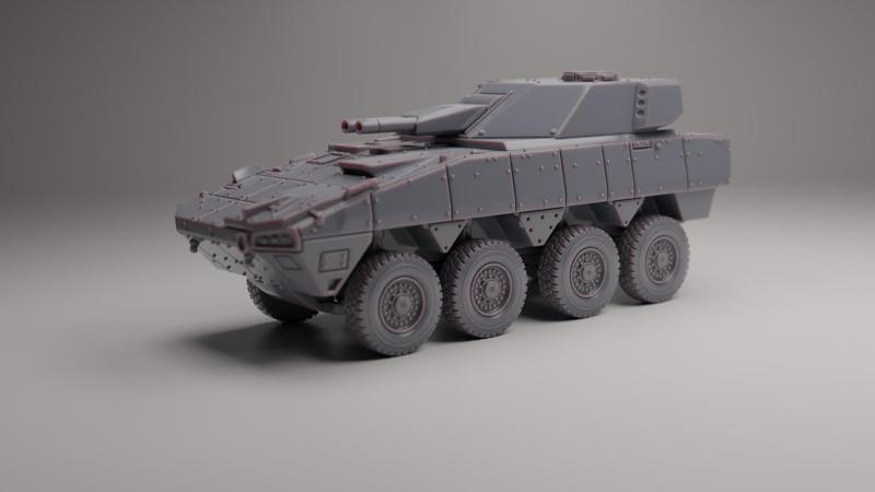 Havoc 8×8 Twin Mortar