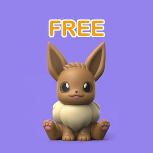 Eevee (Easy Print No Supports)